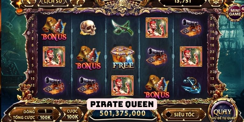 Pirate Queen là trò chơi được nhiều thành viên lâu năm yêu thích