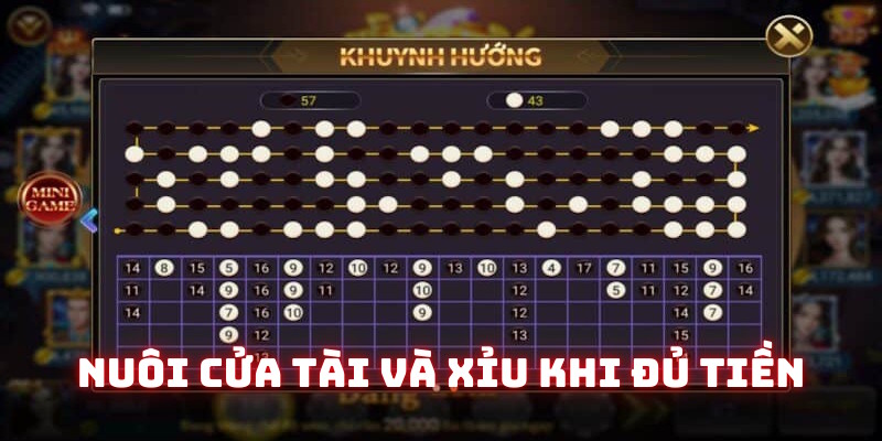 Khách hàng nên nuôi Tài hoặc Xỉu